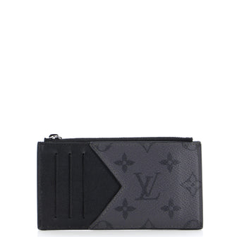 Louis Vuitton Coin Card Holder Monogram Taigarama