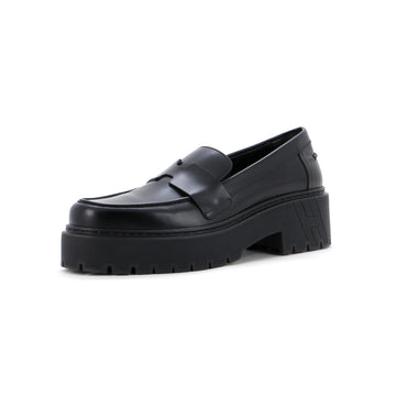 Hermes Women's Hitch Platform Loafers Leather