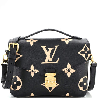 Louis Vuitton Pochette Metis Bicolor Monogram Empreinte Giant
