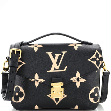 Louis Vuitton Pochette Metis Bicolor Monogram Empreinte Giant