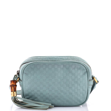 Gucci Sunshine Disco Crossbody Bag Microguccissima Leather Small