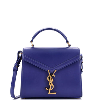 Saint Laurent Cassandra Top Handle Bag Leather Mini