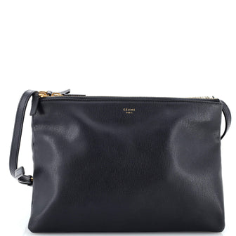 Celine Trio Crossbody Bag Leather Small