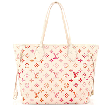 Louis Vuitton Neverfull NM Tote Monogram Empreinte Sunrise Aquarelle MM