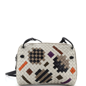 Bottega Veneta Nodini Crossbody Bag Printed Intrecciato Nappa Small