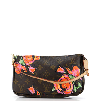 Louis Vuitton Pochette Accessoires Limited Edition Monogram Roses