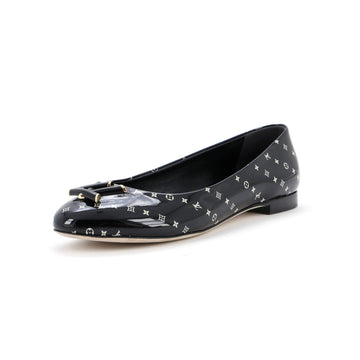 Louis Vuitton Women's Nina Ballerina Flats Nano Monogram Patent