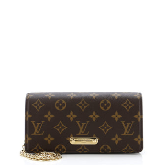 Louis Vuitton Lily Wallet on Chain Monogram Canvas