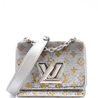Louis Vuitton Twist Handbag Monogram Sequins PM