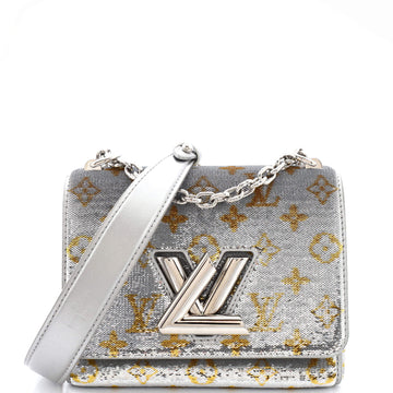 Louis Vuitton Twist Handbag Monogram Sequins PM