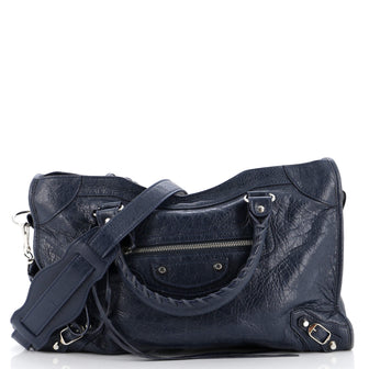 Balenciaga City Classic Studs Bag Leather Medium