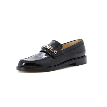 Chanel Women's Logo Loafers Patent