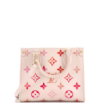 Louis Vuitton OnTheGo Tote Monogram Empreinte Sunrise Aquarelle BB