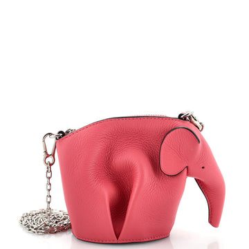 Loewe Elephant Crossbody Bag Leather Mini