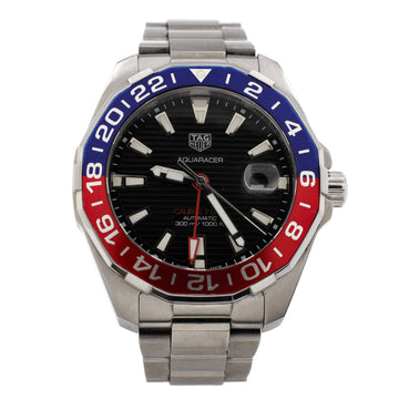 Tag Heuer Aquaracer 300M Caliber 7 GMT Automatic Watch Stainless Steel 43