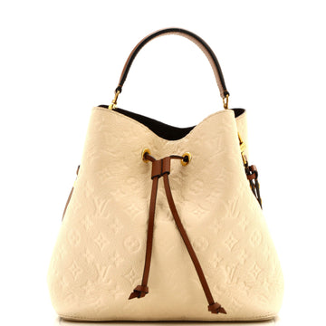 Louis Vuitton NeoNoe Handbag Monogram Empreinte Leather MM