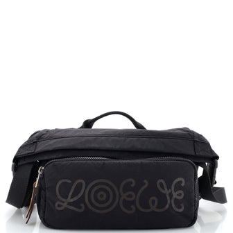 Loewe Eye/Loewe/Nature Roll Top Camera Bag Recycled Nylon