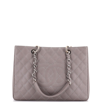 Chanel Grand Shopping Tote Quilted Caviar