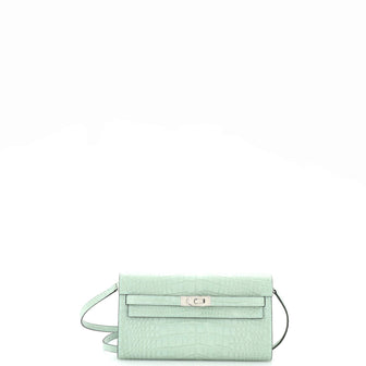 Hermes Kelly To Go Wallet Alligator