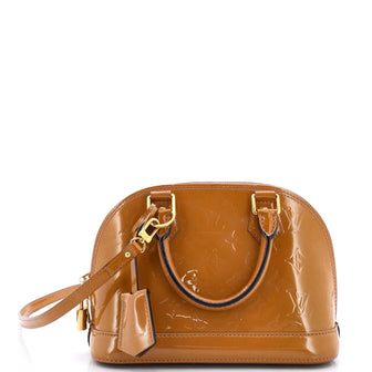 Louis Vuitton Alma Handbag Monogram Vernis BB