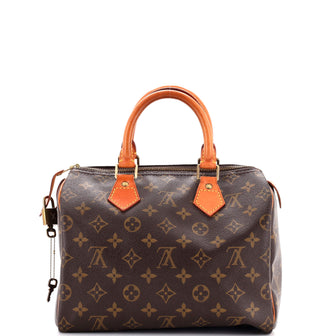 Louis Vuitton Speedy Handbag Monogram Canvas 25