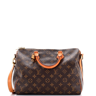 Louis Vuitton Speedy Bandouliere Bag Monogram Canvas 30