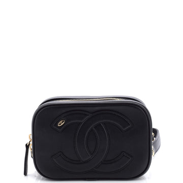 Chanel CC Mania Zip Around Belt Bag Lambskin