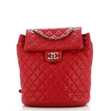 Chanel Urban Spirit Backpack Quilted Lambskin Small