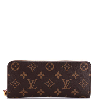 Louis Vuitton Clemence Wallet Monogram Canvas