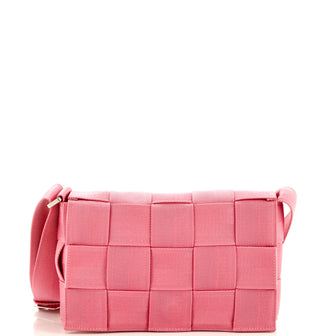 Bottega Veneta Cassette Crossbody Bag Maxi Intrecciato Fabric