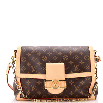 Louis Vuitton Dauphine Soft Shoulder Bag Monogram Canvas GM