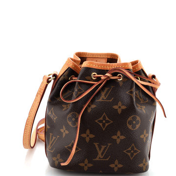 Louis Vuitton Noe Handbag Monogram Canvas Nano