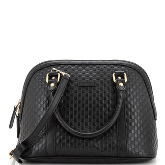 Gucci Convertible Dome Satchel (Outlet) Microguccissima Leather Medium