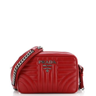 Prada Camera Bag Diagramme Quilted Leather Small