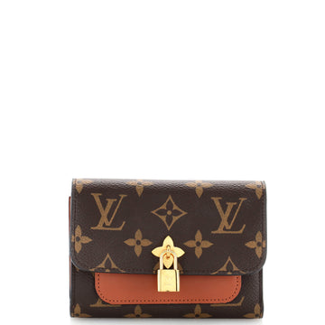 Louis Vuitton Flower Wallet Monogram Canvas Compact
