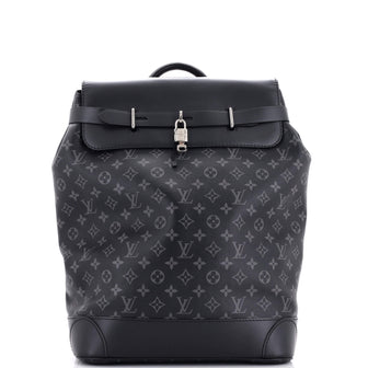 Louis Vuitton Steamer Backpack Monogram Eclipse Canvas