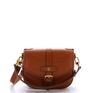 Louis Vuitton Saumur Handbag Epi Leather BB