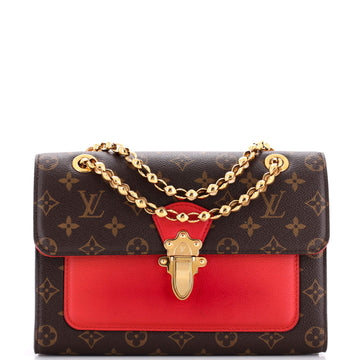 Louis Vuitton Victoire Handbag Monogram Canvas and Leather
