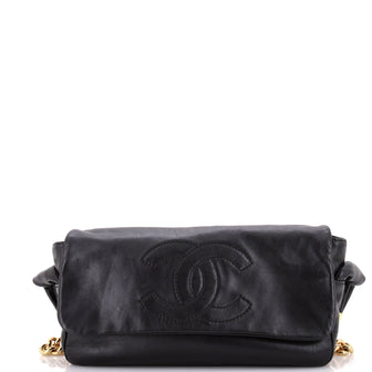 Chanel Rodeo Drive Shoulder Bag Lambskin Medium
