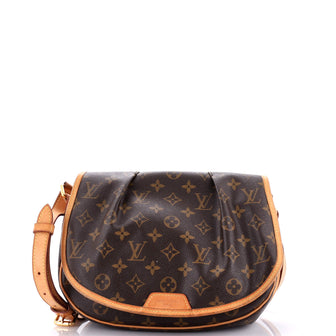 Louis Vuitton Menilmontant Handbag Monogram Canvas PM