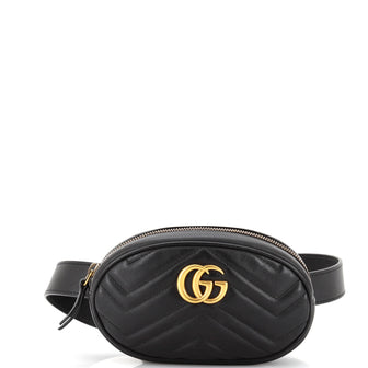Gucci GG Marmont Belt Bag Matelasse Leather
