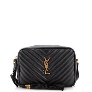 Saint Laurent Lou Camera Bag Matelasse Chevron Leather Small