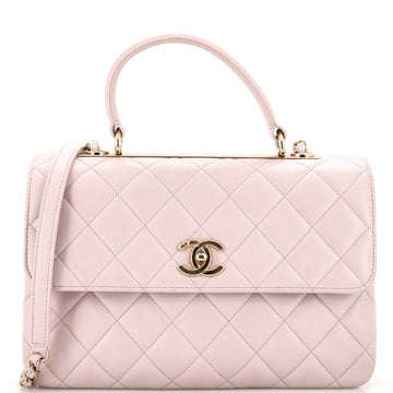 Chanel Trendy CC Top Handle Bag Quilted Lambskin Medium