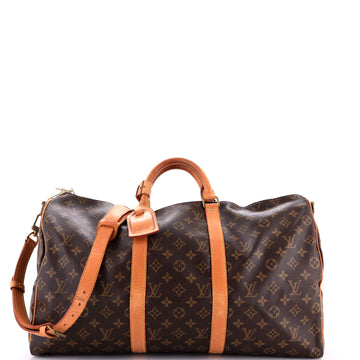 Louis Vuitton Keepall Bandouliere Bag Monogram Canvas 50