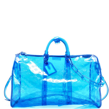 Louis Vuitton Keepall Bandouliere Bag Limited Edition Monogram PVC 50