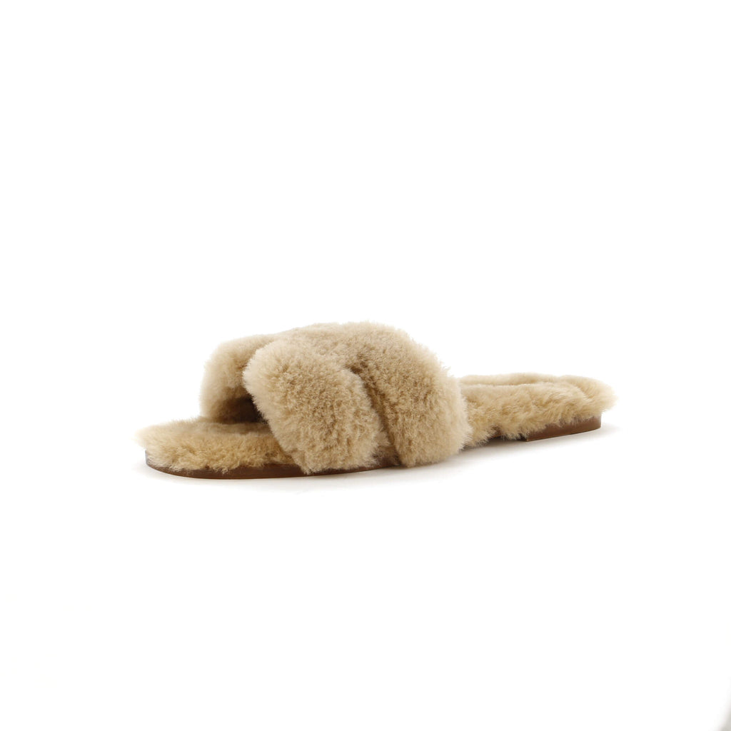 Women's Oran Sandals Shearling / brown