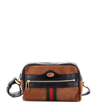 Gucci Ophidia Shoulder Bag Suede Mini