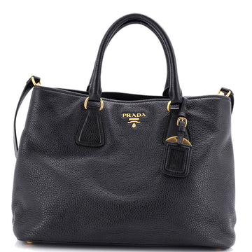 Prada Convertible Shopper Tote Vitello Daino Large
