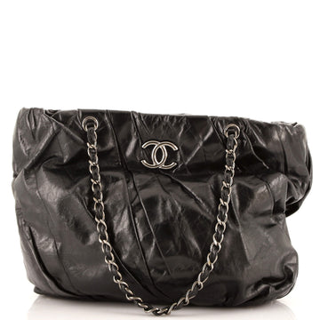 Chanel Twisted Tote Glazed Calfskin Medium