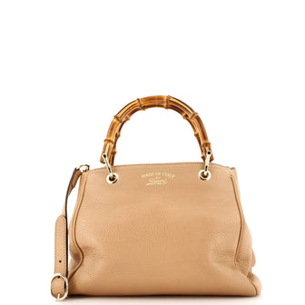 Gucci Bamboo Shopper Tote Leather Small